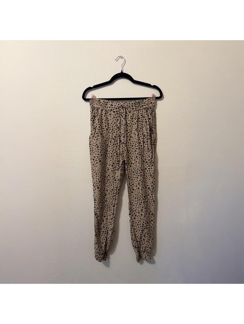 Sunday Best Leopard Print Jogger Pants